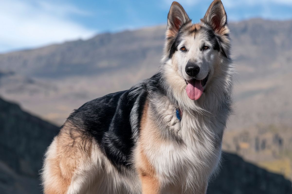 Silver Sable German Shepherd